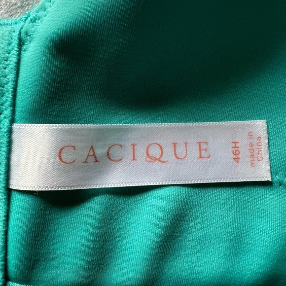 Cacique Green Molded Cup Bra with Adjustable Straps - Picture 5 of 7
